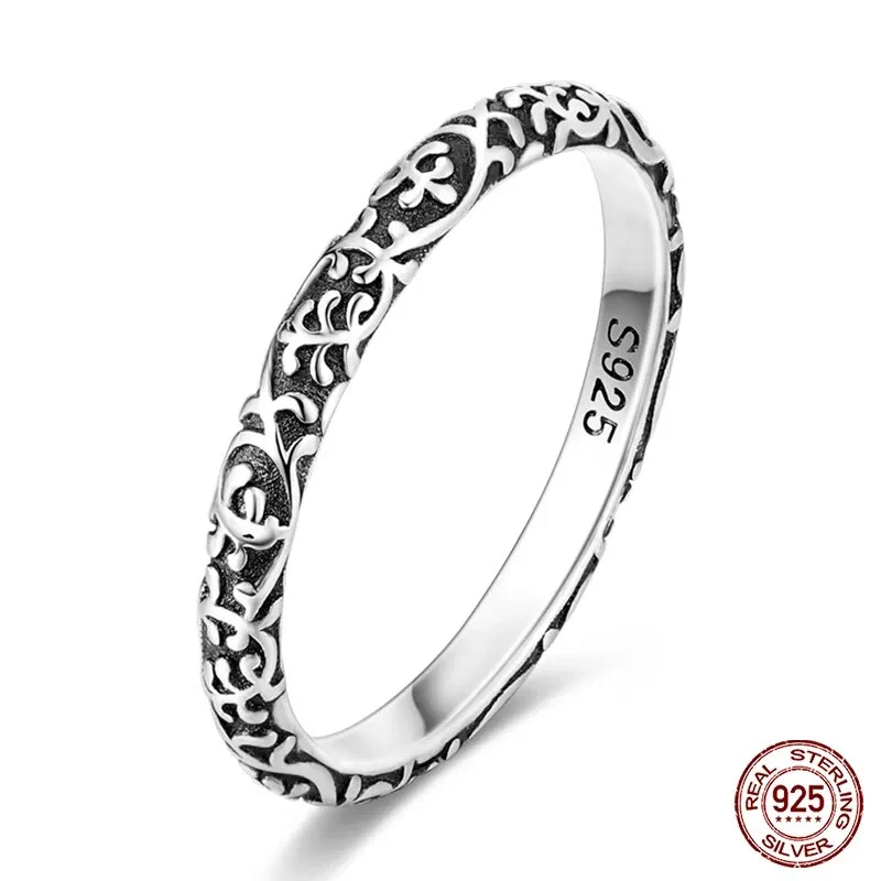 Massiv Sterling Silber 925 Ring filigran Fashion Damenring mit AAA Zirkonia