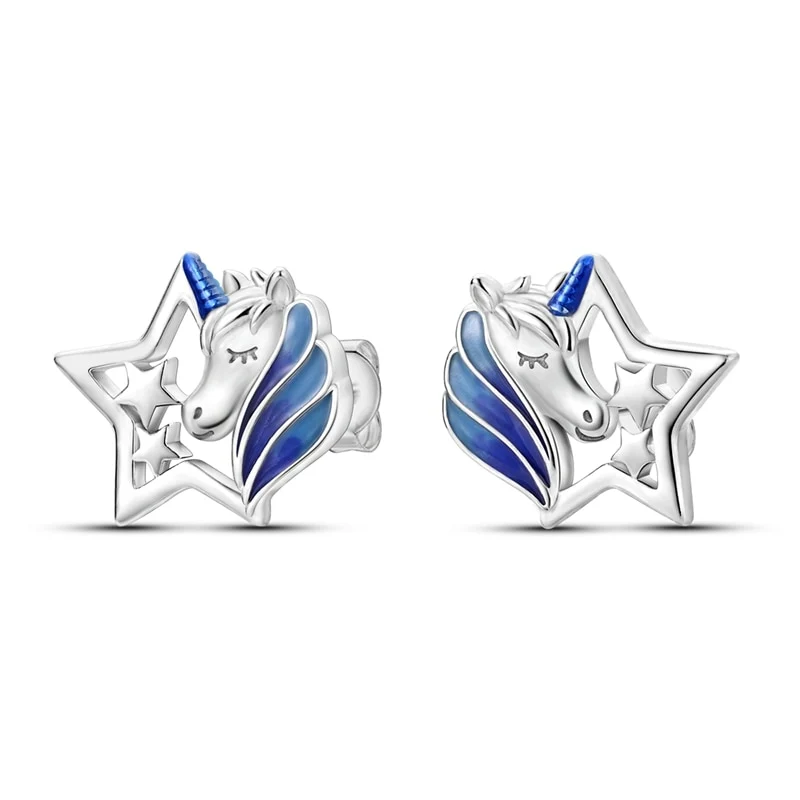1 Paar Creolen aus 925 sterling Silber Schwarz Ohrringe Zirkonia Ohrstecker