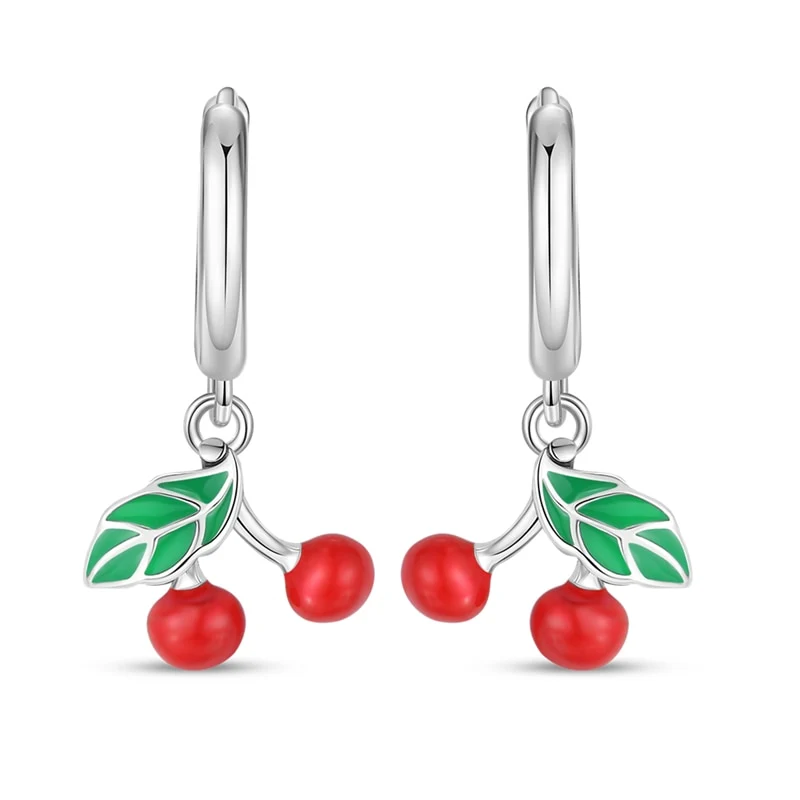1 Paar Creolen aus 925 sterling Silber Schwarz Ohrringe Zirkonia Ohrstecker
