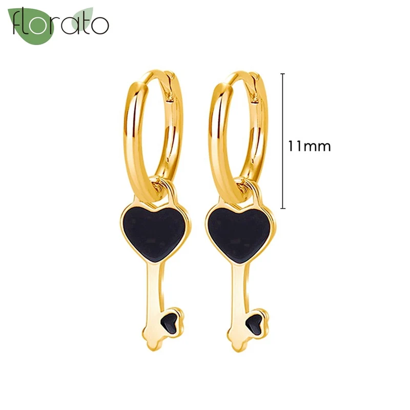 1 Paar Creolen aus 925 sterling Silber Gold Ohrringe Zirkonia Ohrstecker