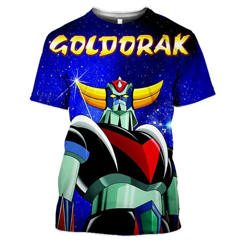 Herren Fashion Vintage 3D T-Shirt Rundhals Unisex Sommer Streetwear