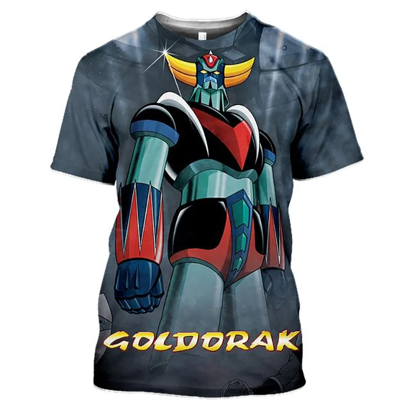 Herren Fashion Vintage 3D T-Shirt Rundhals Unisex Sommer Streetwear