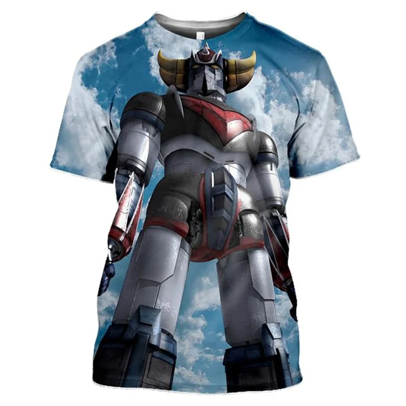 Herren Fashion Vintage 3D T-Shirt Rundhals Unisex Sommer Streetwear