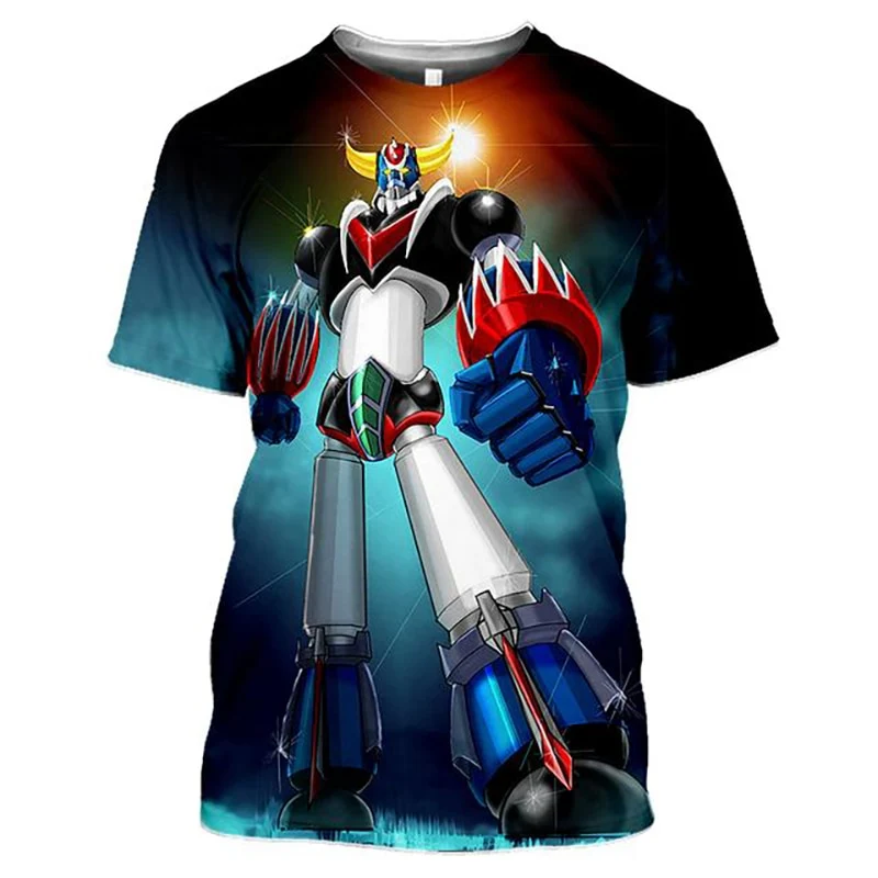 Herren Fashion Vintage 3D T-Shirt Rundhals Unisex Sommer Streetwear