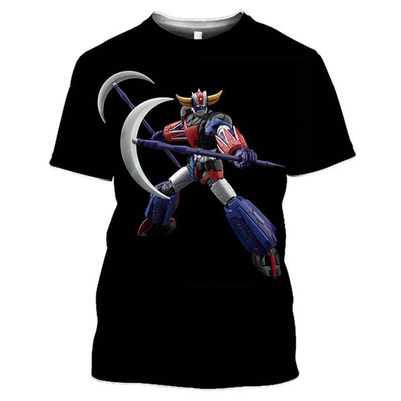 Herren Fashion Vintage 3D T-Shirt Rundhals Unisex Sommer Streetwear