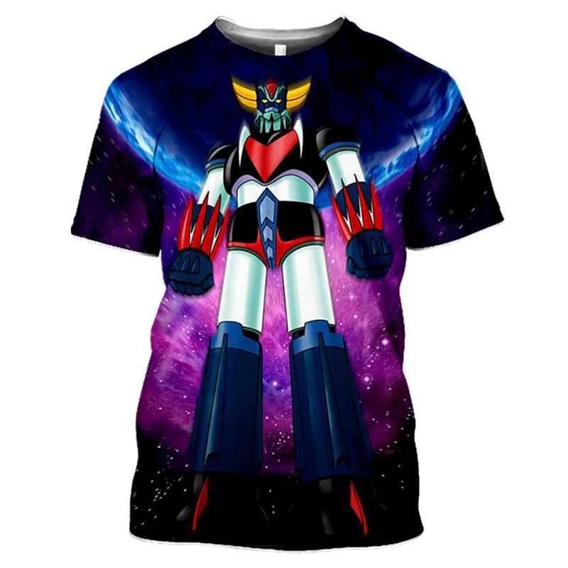 Herren Fashion Vintage 3D T-Shirt Rundhals Unisex Sommer Streetwear