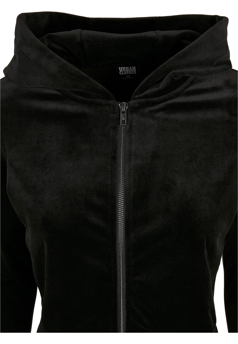 UC Short Velvet Zip Hoody