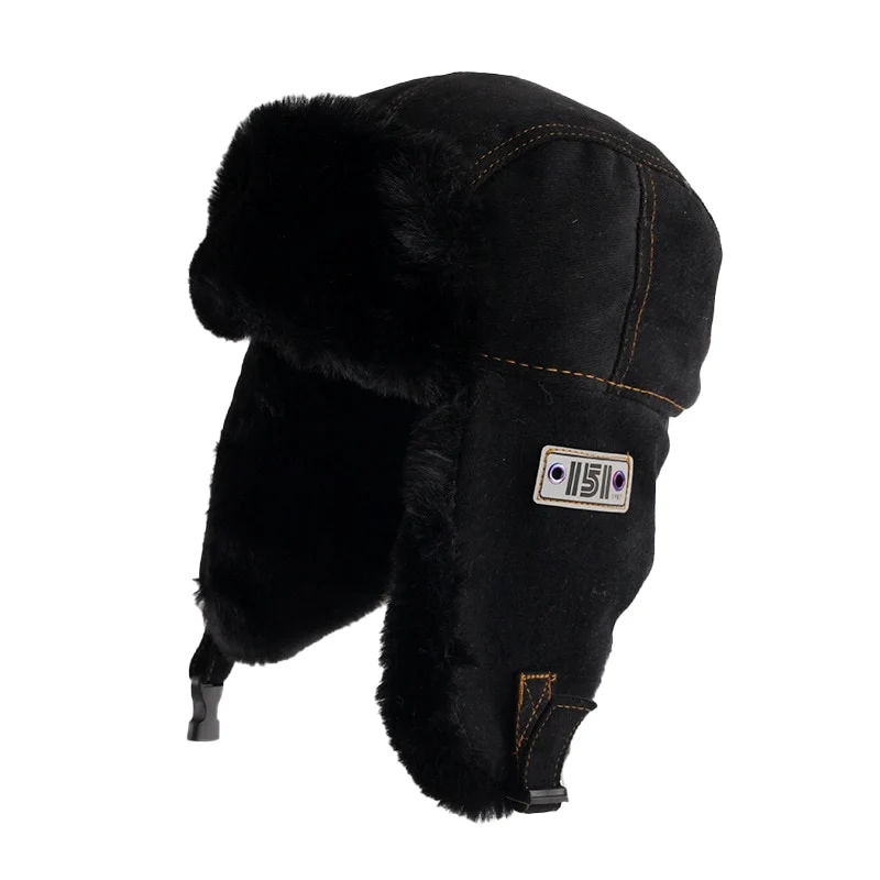 Fliegermütze Wintermütze Fellmütze Schapka Uschanka Pilotenmütze Mütze