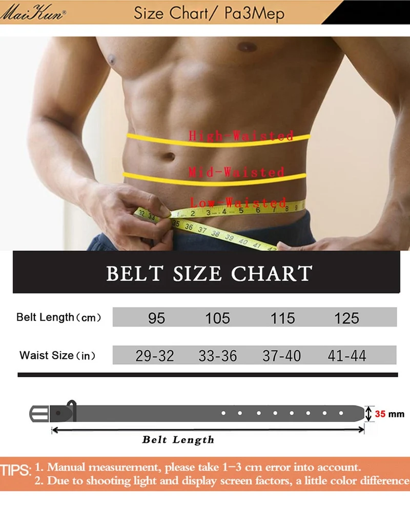 Jeans Gürtel Herren Damen Echt Leder Gürtel Schnalle Schwarz Braun NEU