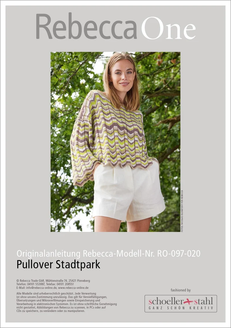 Anleitung - Pullover Stadtpark