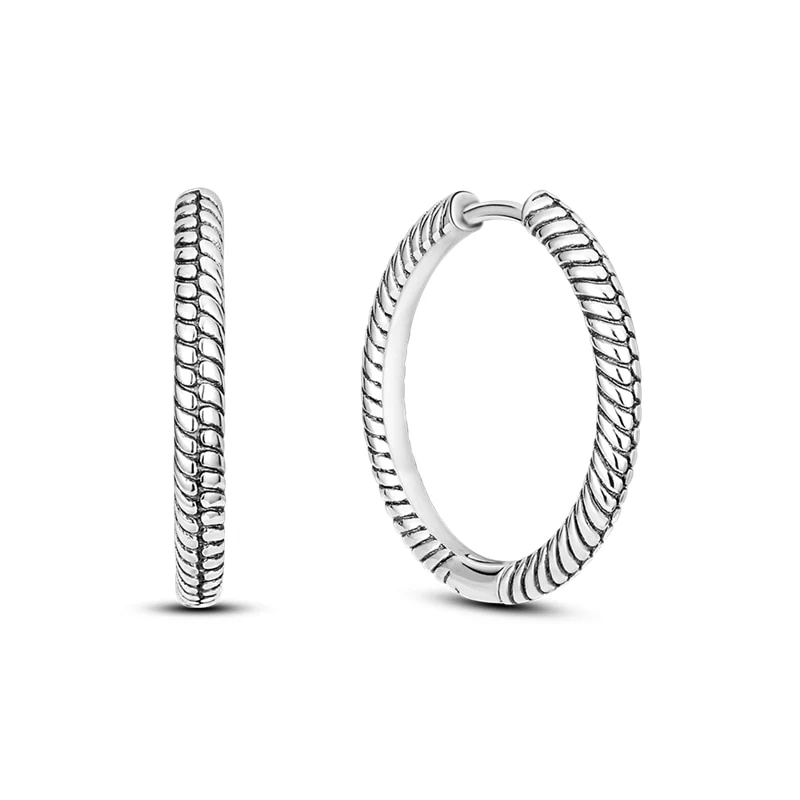 1 Paar Creolen aus 925 sterling Silber Ohrringe Ohrschmuck Zirkonia Ohrstecker