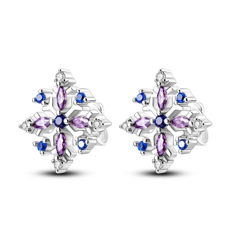 1 Paar Creolen aus 925 sterling Silber Ohrringe Ohrschmuck Zirkonia Ohrstecker