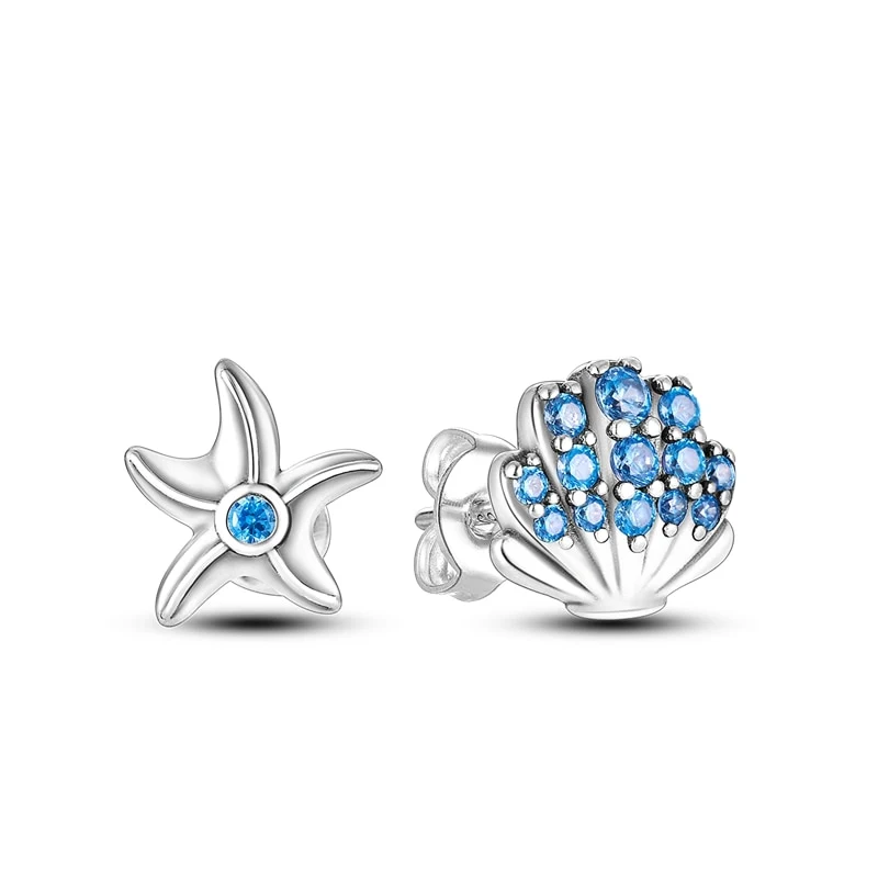 1 Paar Creolen aus 925 sterling Silber Ohrringe Ohrschmuck Zirkonia Ohrstecker