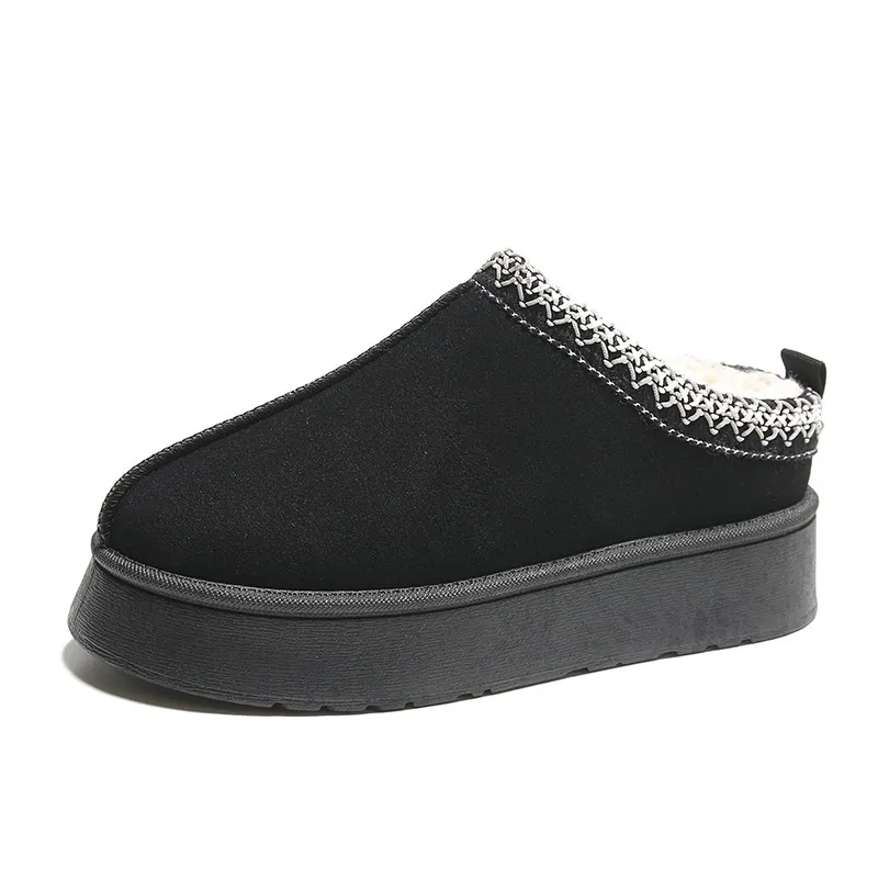 Damen Hausschuhe Pantoffeln Winterschuhe Plüsch Samt Slippers Wärme Gefütterte