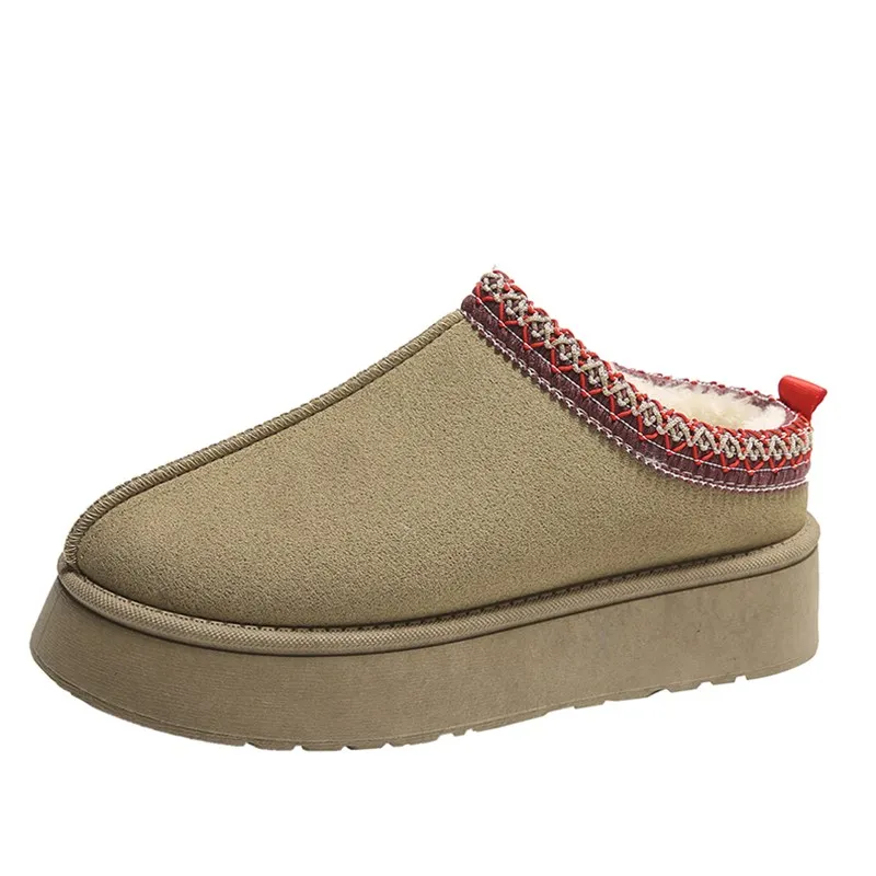 Damen Hausschuhe Pantoffeln Winterschuhe Plüsch Samt Slippers Wärme Gefütterte