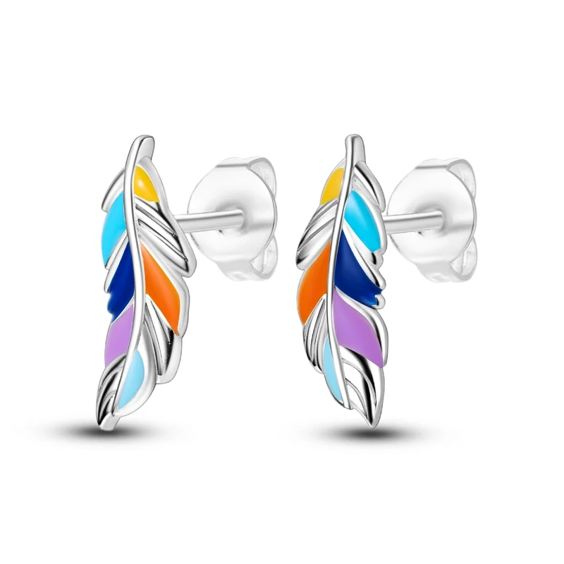 1 Paar Creolen aus 925 Sterling Silber Ohrringe Zirkonia Ohrstecker NEU
