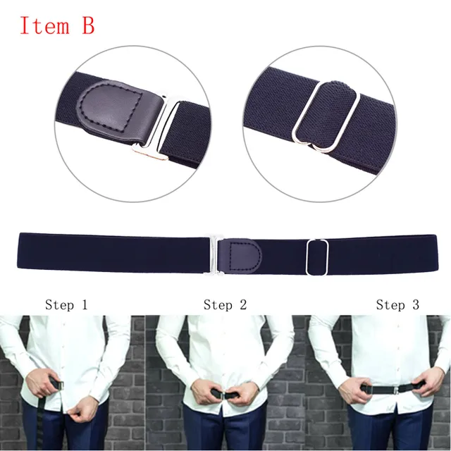 Verstellbarer Hemd halter Hosenträger Bein Hosenträger Hemdhalter
