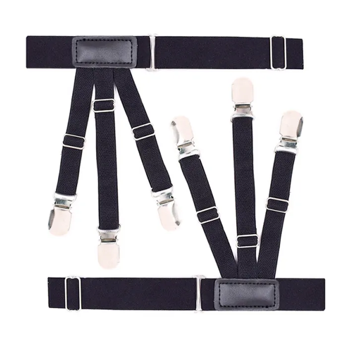Verstellbarer Hemd halter Hosenträger Bein Hosenträger Hemdhalter