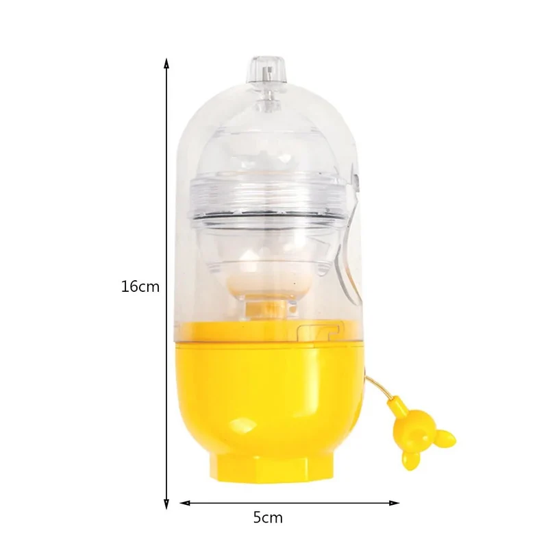 Eigelb-Shaker Gadget Goldene Eier Schneebesen Rührei Mixer Küchenzubehör