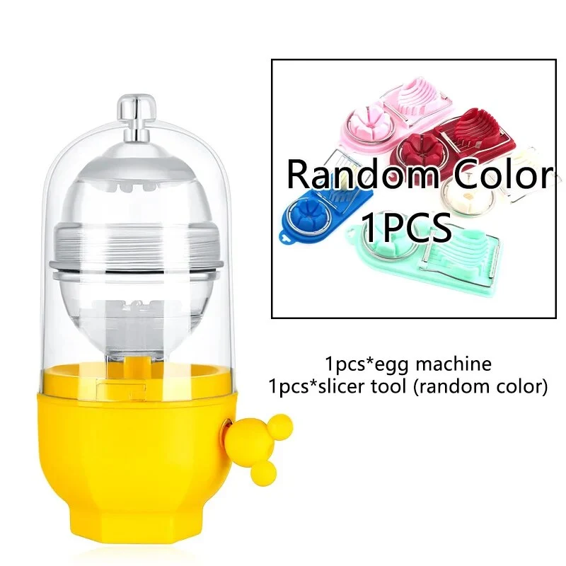 Eigelb-Shaker Gadget Goldene Eier Schneebesen Rührei Mixer Küchenzubehör