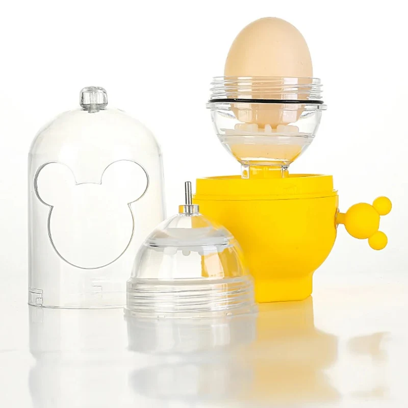Eigelb-Shaker Gadget Goldene Eier Schneebesen Rührei Mixer Küchenzubehör