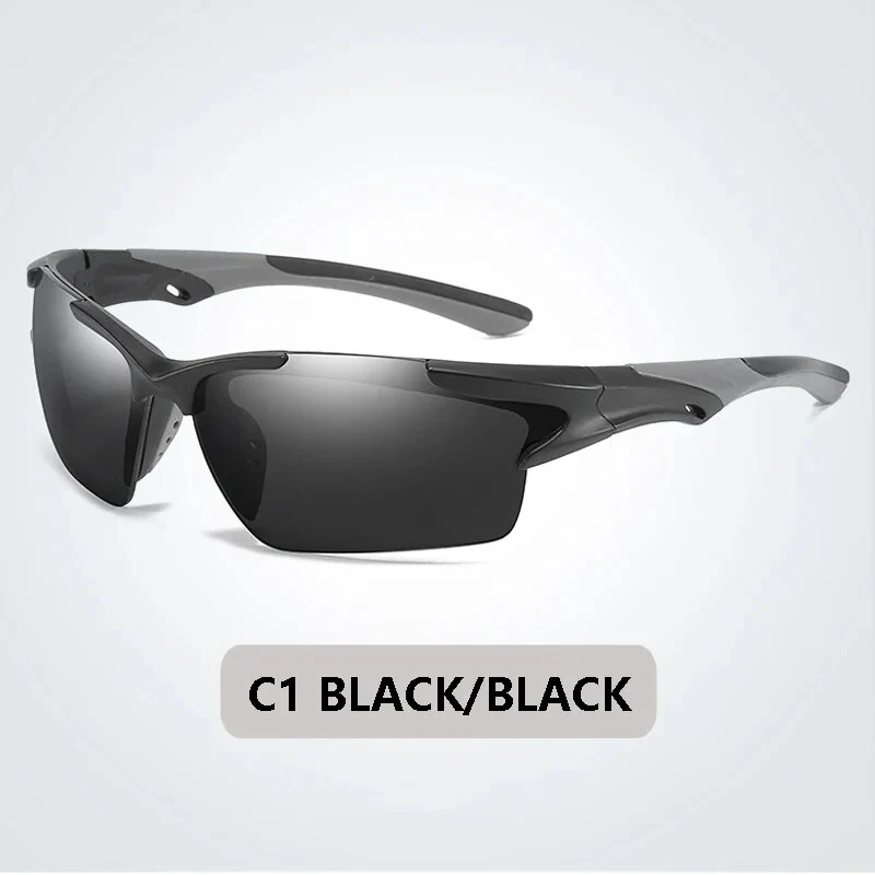 Fahrradbrille Polarisiert Sportbrille Sonnenbrille Brille UV400 7 Farbe