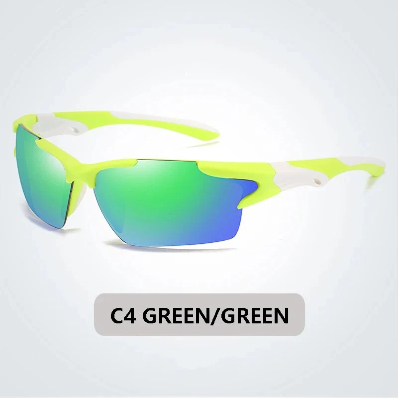 Fahrradbrille Polarisiert Sportbrille Sonnenbrille Brille UV400 7 Farbe