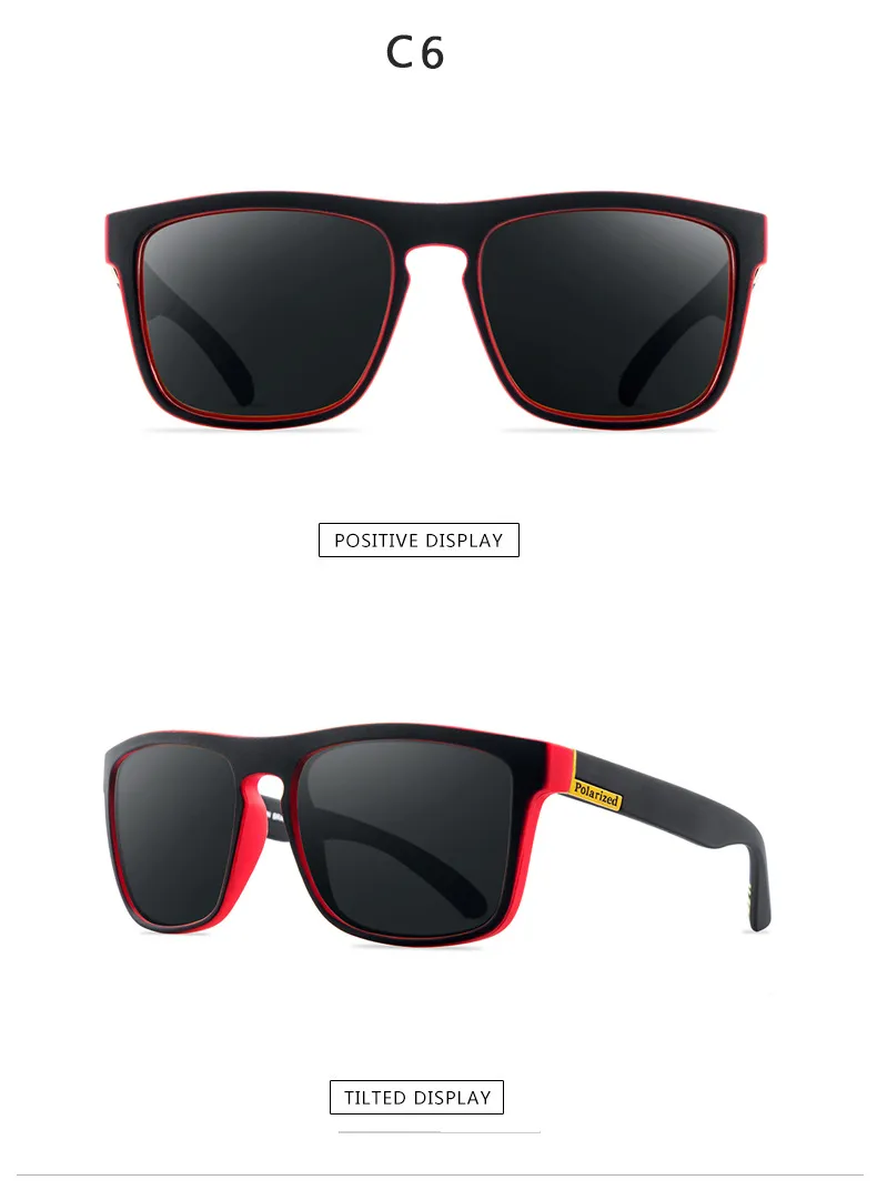 Fahrradbrille Polarisiert Sportbrille Sonnenbrille Brille UV400 7 Farbe