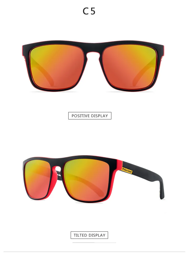 Fahrradbrille Polarisiert Sportbrille Sonnenbrille Brille UV400 7 Farbe