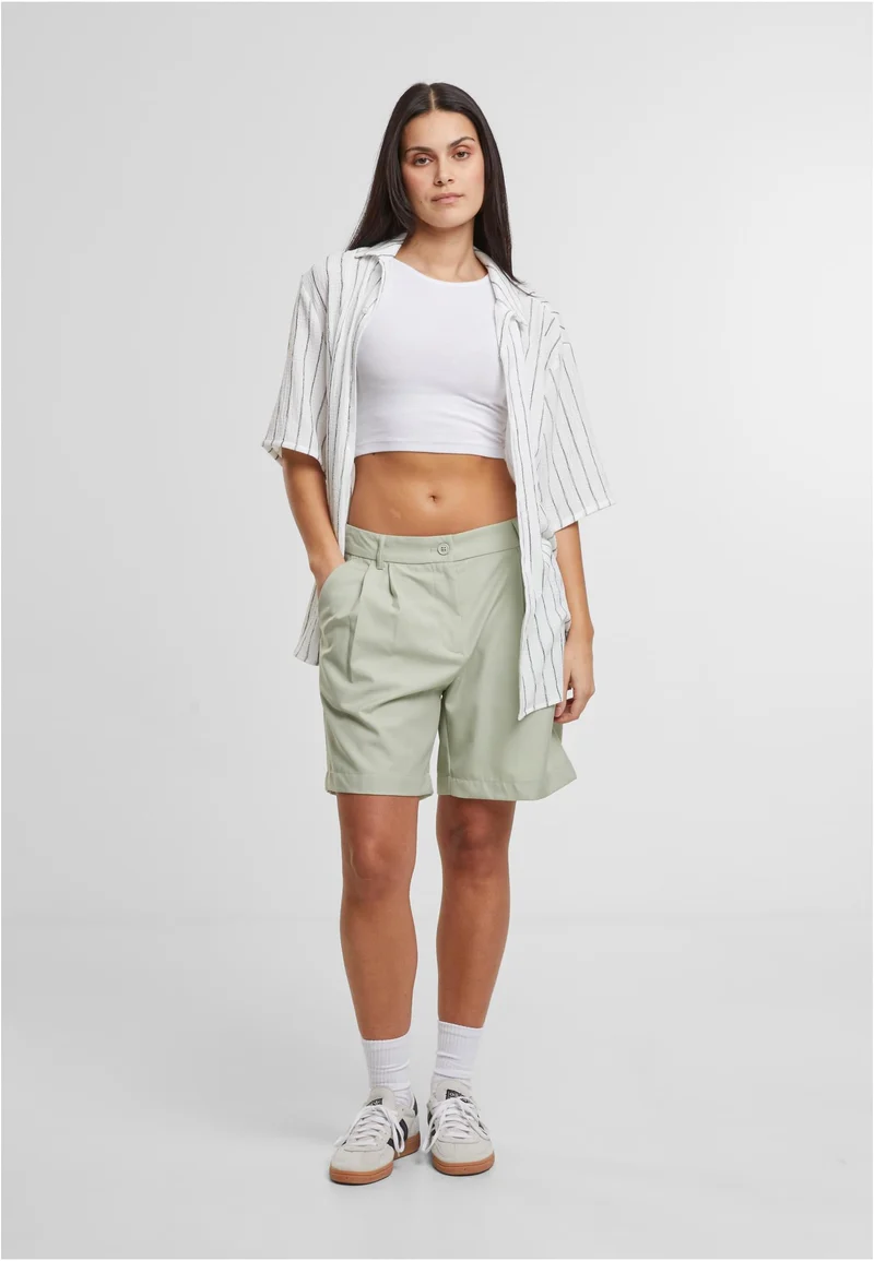 UC Pleated Bermuda Shorts