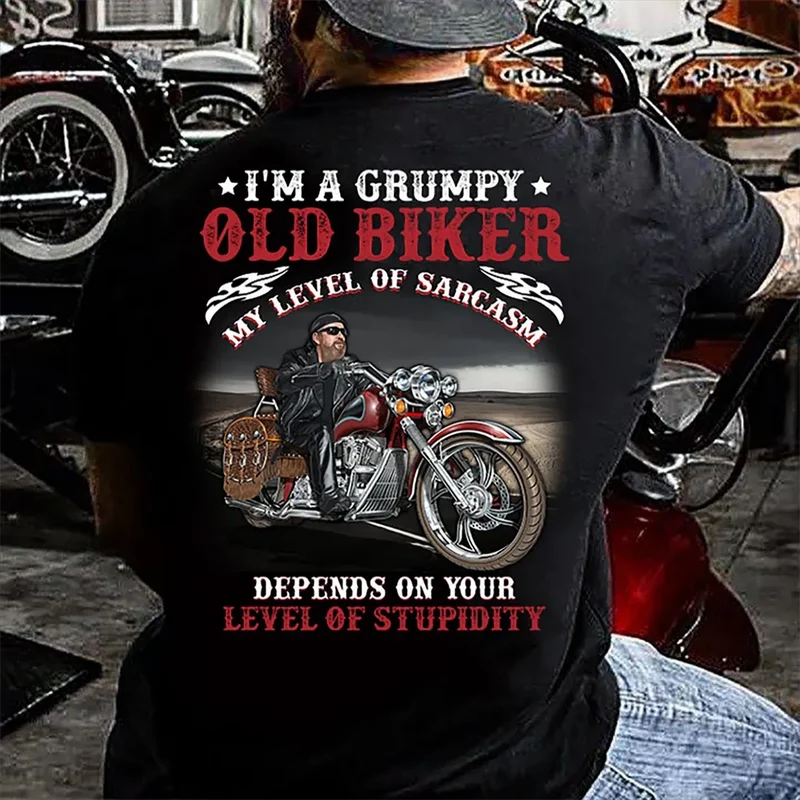 Herren Fashion Vintage 3D T-Shirt Rundhals Unisex Sommer Streetwear Motorsport