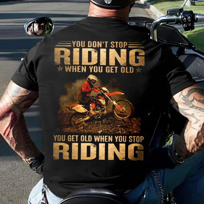 Herren Fashion Vintage 3D T-Shirt Rundhals Unisex Sommer Streetwear Motorsport