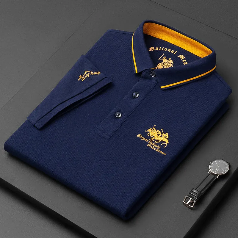 Herren Poloshirt POLO Shirt Kontrast Kragen Kurzarm Slim Fit Hemd Polohemd Neu