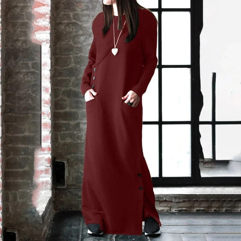 Damen Kapuzenpullover Minikleid Hoodie Sweatshirt Longtops Tunika Jumper Kleid