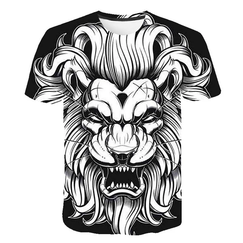 Herren Japan Samurai 3D T-Shirt Rundhals Unisex Sommer Streetwear