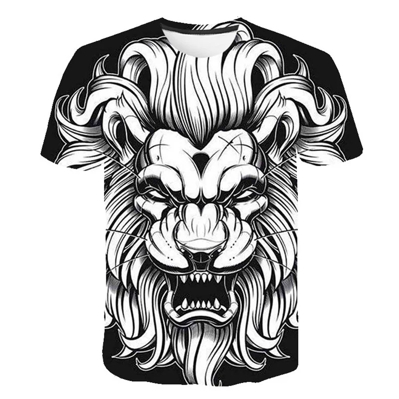 Herren Japan Samurai 3D T-Shirt Rundhals Unisex Sommer Streetwear