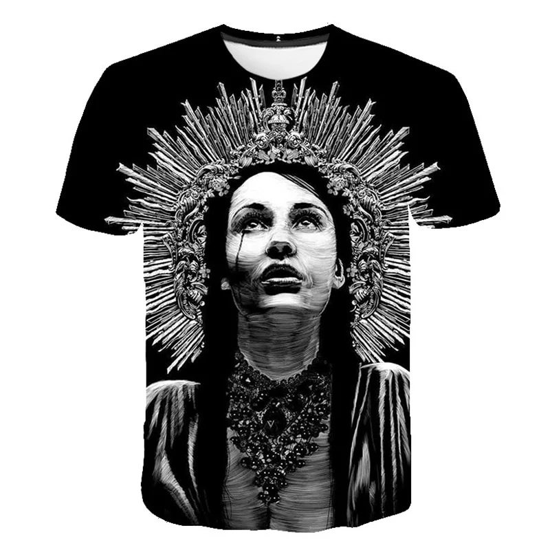 Herren Japan Samurai 3D T-Shirt Rundhals Unisex Sommer Streetwear