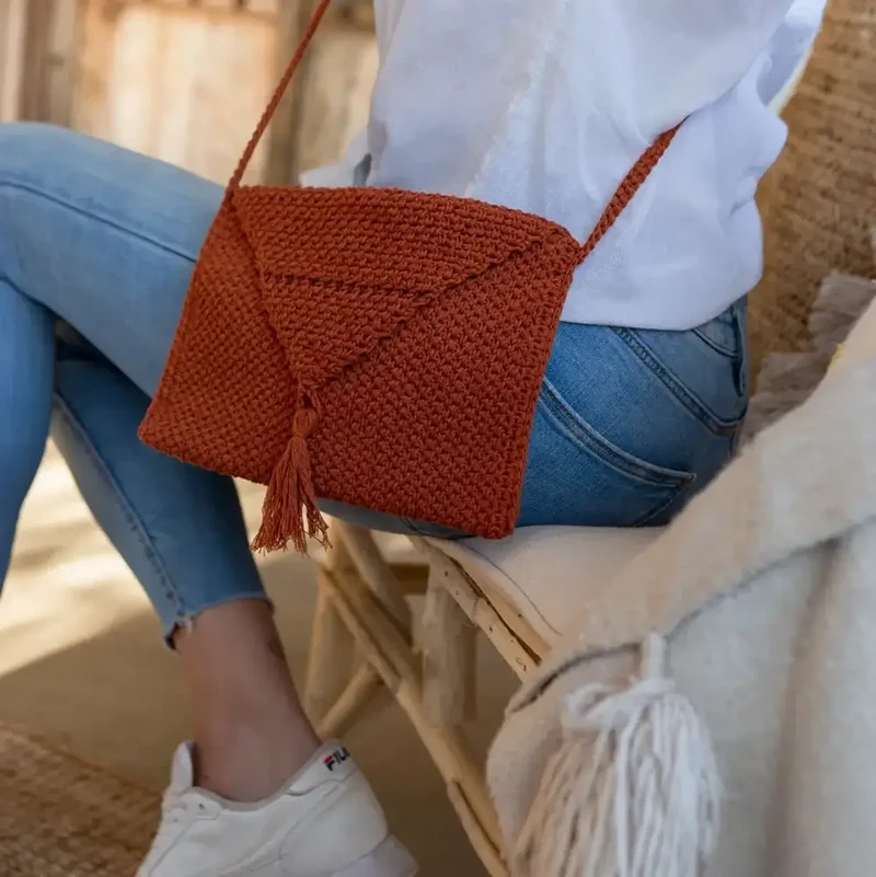 Crossbody Tasche Pinery (Häkelset)