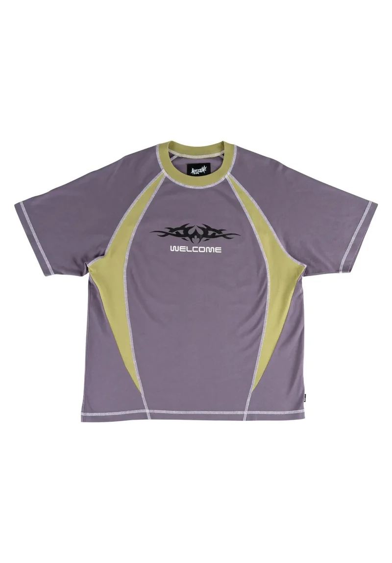 Rash Boxy Paneled Raglan