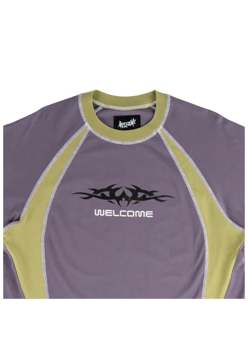 Rash Boxy Paneled Raglan