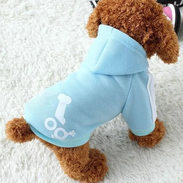 Hunde Weste Jacke Hundekleidung Hoodies Fleece Warmes Sweatshirt Haustier