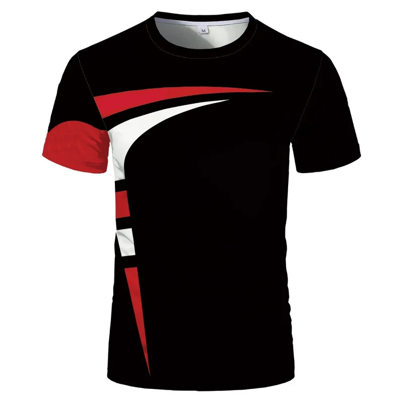 Herren Fashion Trendy 3D T-Shirt Rundhals Unisex Sommer Streetwear