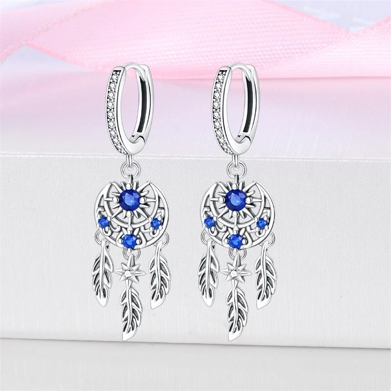 1 Paar Creolen aus 925 Sterling Silber Ohrringe Zirkonia Ohrstecker NEU