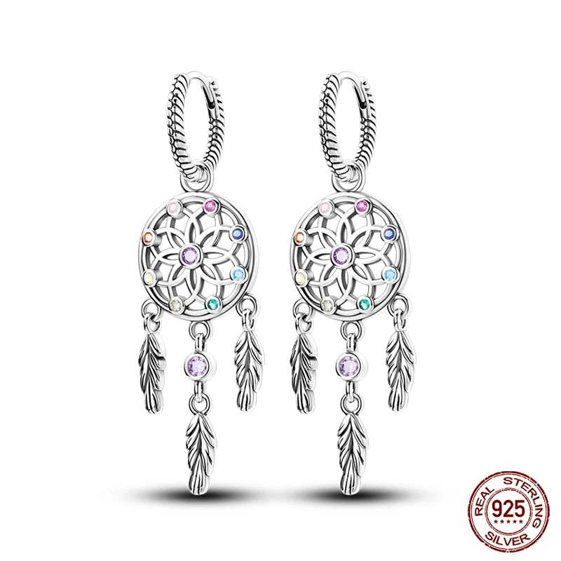 1 Paar Creolen aus 925 Sterling Silber Ohrringe Zirkonia Ohrstecker NEU