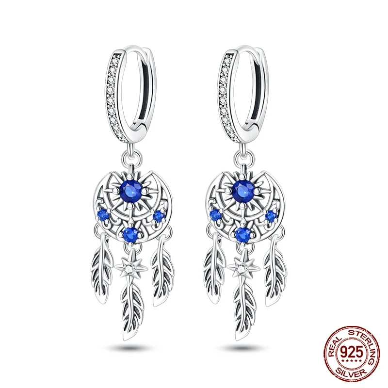 1 Paar Creolen aus 925 Sterling Silber Ohrringe Zirkonia Ohrstecker NEU