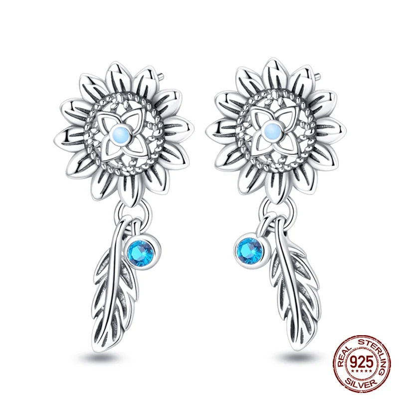 1 Paar Creolen aus 925 Sterling Silber Ohrringe Zirkonia Ohrstecker NEU