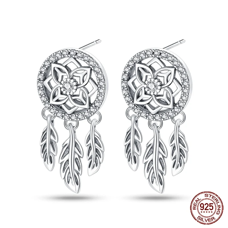 1 Paar Creolen aus 925 Sterling Silber Ohrringe Zirkonia Ohrstecker NEU