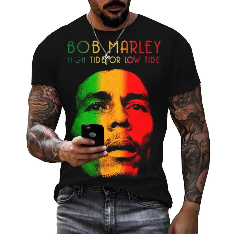 Herren Fashion Vintage 3D T-Shirt Rundhals Unisex Sommer Streetwear