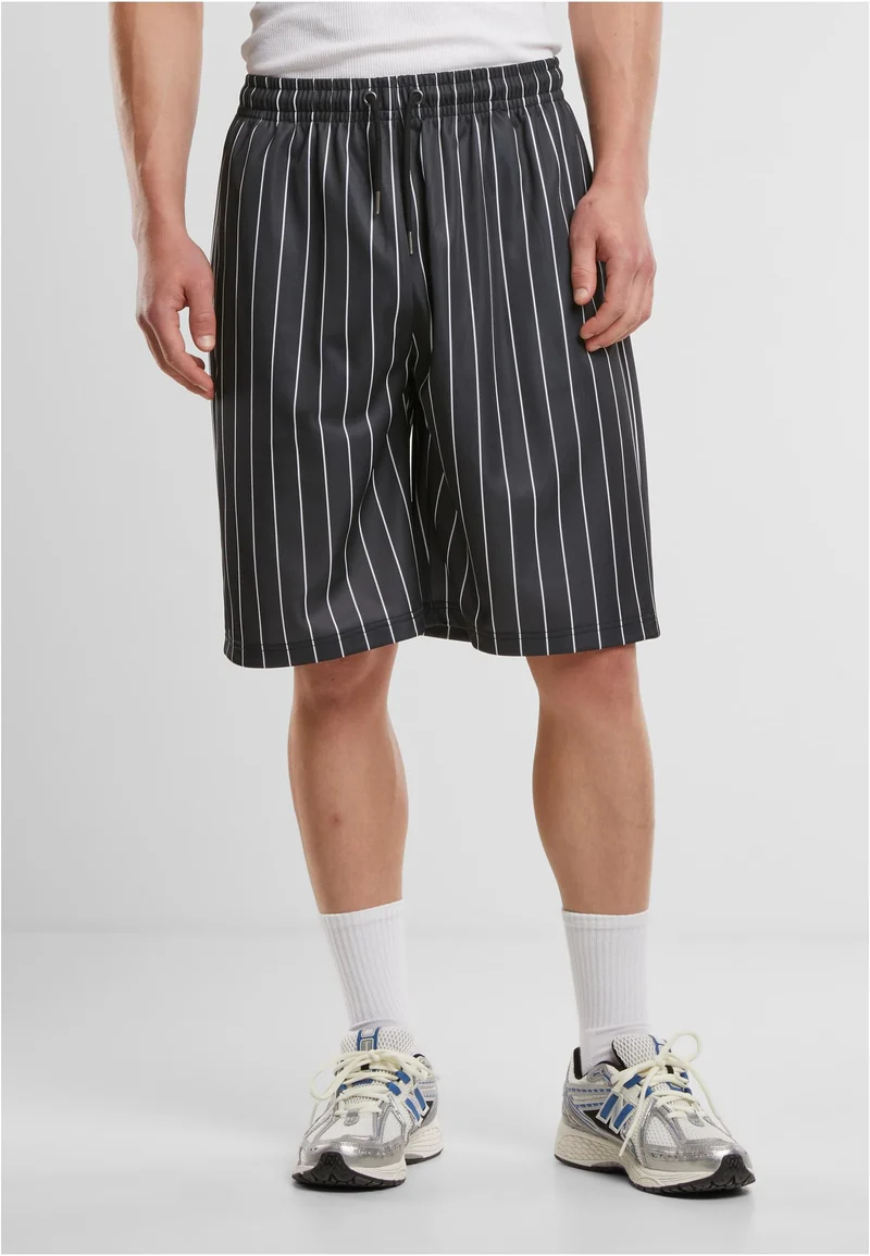 UC Pinstripe Trackshorts