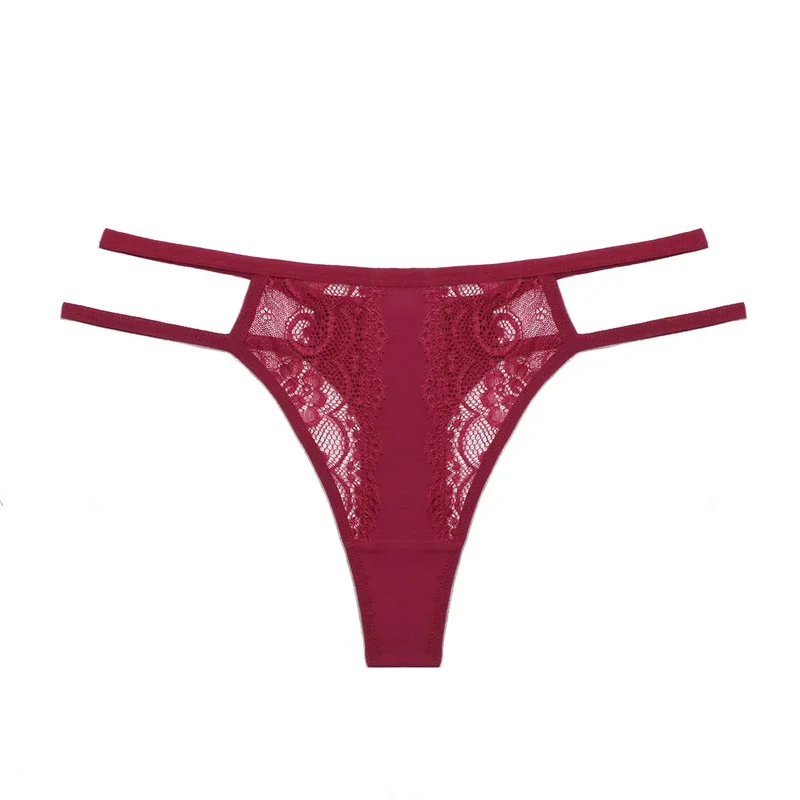 Frauen Spitze Tanga G-String Höschen Sexy Schlüpfer Slip Dessous Unterwäsche